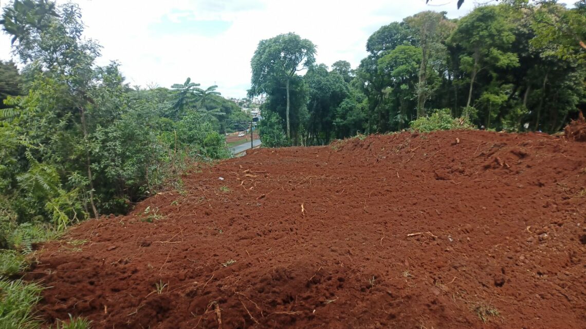 Iniciam as obras do Elevado da Efapi; veja as imagens