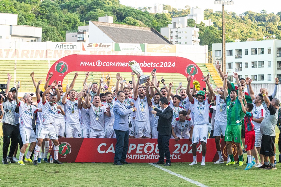 Concórdia é campeão da Copa Santa Catarina 2024