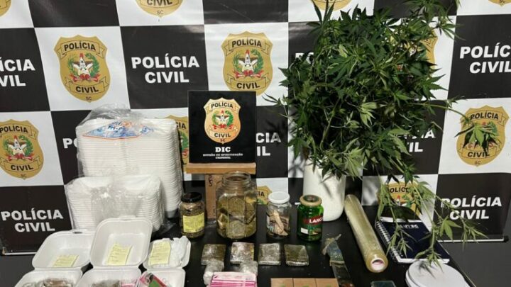 PCSC prende “empreendedor do tráfico” que além da droga enviava kit do usuário