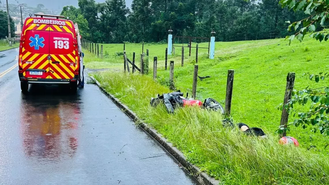 Acidente com moto deixa homem morto em Porto União