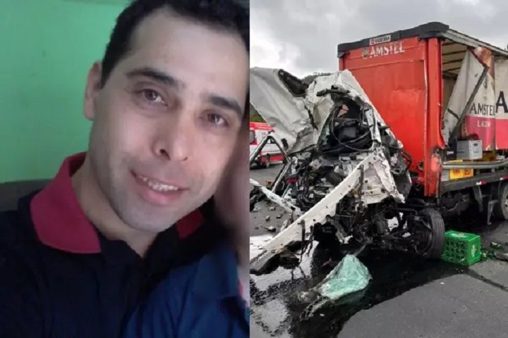 Motorista morre após ser arremessado em acidente com quatro veículos na SC-416