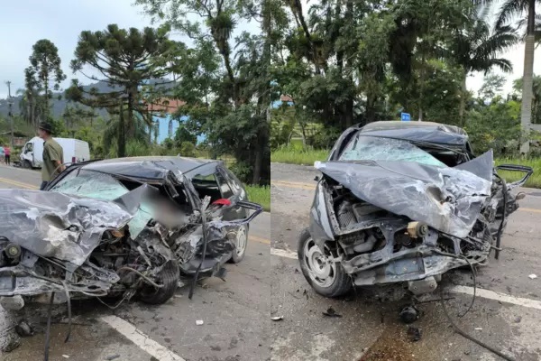 Colisão entre veículos deixa um morto e dois feridos na BR-280